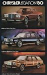 1980 Chrysler LeBarons