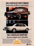 1980 Chrysler New Yorker and Newport