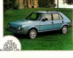 1980 Fiat Strada. The Livery European Economy Car