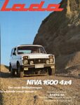 1980 Lada Niva 1600 4x4. Der neue Gländewagen