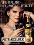 1980 The Italian You Won't Forget. Martini & Rossi on the Rocks