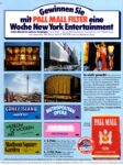 1981 Gewinnen Sie mit Pall Mall Filter eine Woche New York Entertainment