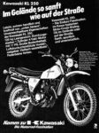 1981 Kawasaki KL 250. Im Gelände so sanft wie auf der Straße