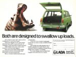1981 Lada Estate. Both are designed to swallow up loads