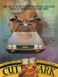 1981 One Out Of Every 100 New Businesses Succeeds. Here's To Those Who Take The Odds. John Z. DeLorean & Cutty Sark
