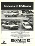 1981 Renault 12. Invierta al 12 diario