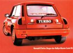 1981 Renault 5 Turbo. Sieger der Rallye Monte Carlo '81