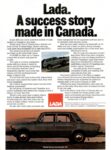 1982 Lada. A success story made in Canada