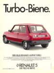 1982 Renault 5 Alpine Turbo. Turbo-Biene