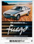 1982 Renault Fuego. Mi nobre es... Fuego