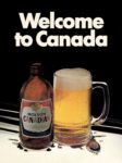 1982 Welcome to Canada. Molson Canadian