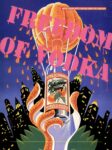 1983 Freedom Of Vodka. Stolichnaya Orranj