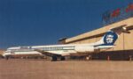 1985 Alaska Airlines MD-83 Postcard