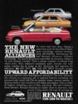 1985 Renault Alliance. Upward Affordability