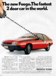 1985 Renault Fuego. The fastest 2 door car in the world