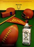 1986 Play to win. Bombay Dry Gin
