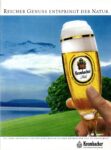1986 Reicher Genuss Entspringt Der Natur. Krombacher Pils