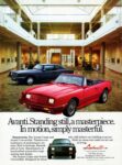 1989 Avanti Coupe and Convertible. Standing still, a masterpiece. In motion, simply masterful