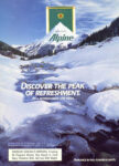 1989 Discover The Peak of Refreshment. Alpine