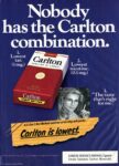 1989 Nobody has the Carlton combination. Carlton is lowest