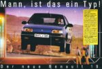 1989 Renault 19. Mann, ist das ein Typ!