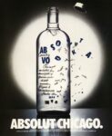 1990 Absolut Chicago. Absolut Vodka