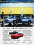 1990 Avanti Touring Sedan Advertisement. An inside look at LA's show stoppers
