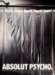 1997 Absolut Psycho. Absolut Vodka