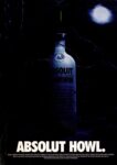 2000 Absolut Howl. Absolut Vodka