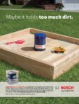 2010 Maybe it hold too much dirt. Bosch