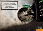 2010 Protect chicks. don't make them breathe your smoke. Pirelli