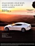 2016 Aston Martin Rapide S, Four Doors. Four Seats. Share In The Luxury Of Aston Martin