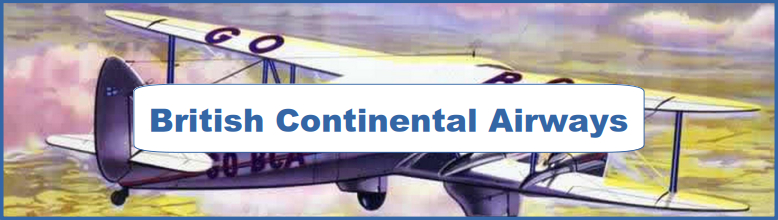 British Continental Airways Poster and Ad Collection