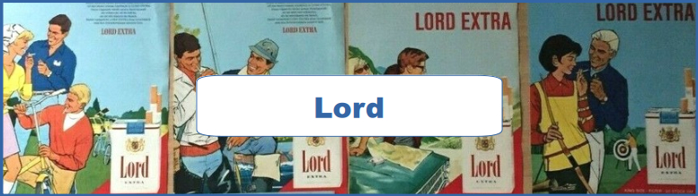 Lord Cigarettes Ad and Poster Collection