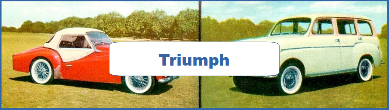 Triumph Cars Ad and Poster Collection