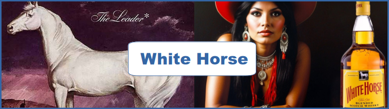 White Horse Ad and Poster Collection