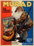 1918 Murad The Turkish Cigarette. 'Wish I could put a package of Murad in every soldier's and sailor's pocket.'