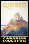 1924 Quebec. Chateau Frontenac. Canadian Pacific