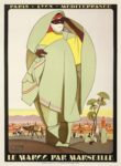 1926 PLM Le Maroc Par Marseille