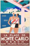 1929 La Plage De Monte Carlo Beach Bains Solarium Restaurant