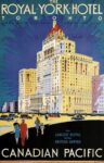 1929 The Royal York Hotel Toronto. The Largest Hotel in the British Empire. Canadian Pacific