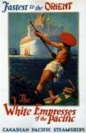 1930 Fastest to the Orient. The White Empresses of the Pacific. Canadian Pacific Steamships