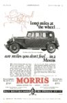 1930 Morrix-Oxford Six Fabric Saloon. Long miles at the wheel.... are miles you don't feel... in a Morris