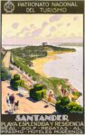 1930 Santander Playa Esplendida Y Residencia. Real - Golf- Regatas - Alpinismo - Hoteles Modernos