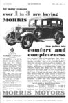 1932 Morris Cowley 11.9hp, two points are comfort and completeness