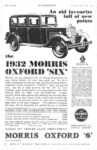 1932 Morris Oxford 'Six'. An old favourite full of new points