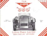 1937 Lloyd '350'