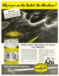 1937 Why is you car like United's New Mainliners? World's Fastest Long Distance Air Service Uses Pennzoil!