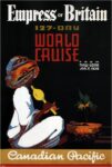 1938 Empress of Britain. 127-Day World Cruise From New York. Canadian Pacific