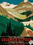 1940 New, Spectacular Columbia Icefield. Canadian Pacific